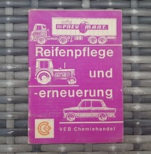 DDR Prospekt Reifen -Pflege