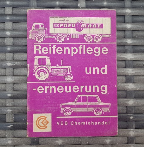 Ddr prospekt reifen pflege - prospekt,