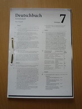 Lösungen zu Deutschbuch 7