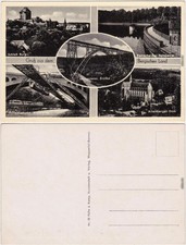 Wuppertal Remscheid - Bergisches Land Ansichtskarte  Mehrbild 1935