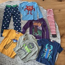 7 Teile Mini Boden Paket Kleiderpaket Jungen 128/134 Shirts Hosen Langarmshirt