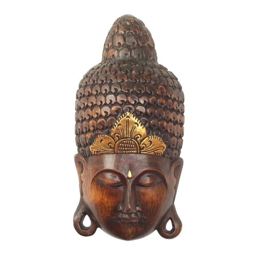 Buddha deko maske hängend - buddha,