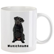 Tasse mit Labrador schwarz -