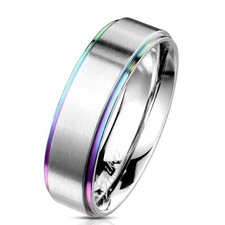 Ring Silber gebürstet