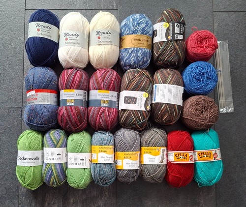Wolle paket sockenwolle regia - paket,