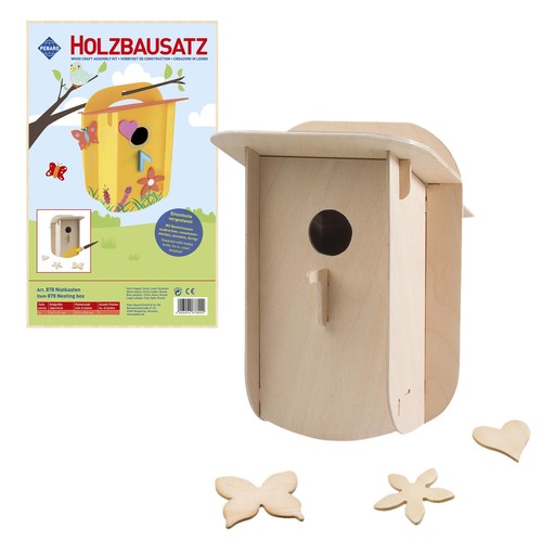 Pebaro holzbausatz nistkasten - holzbausatz,