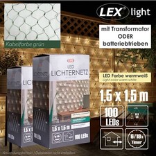 100er LED Lichternetz