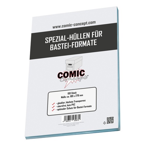 Comic concept spezial hüllen - comic, spezial-hüllen