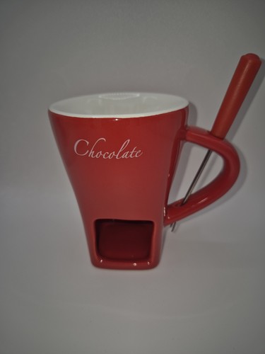 Keramik schokoladenfondue - keramik,