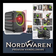 Kreuzlinienlaser, Linienlaser selbstnivellierend, Rotlicht, Werkzeug, DIY, Ha...