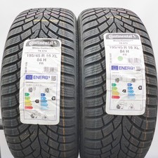 195 45 16 2x CONTINENTAL 195/45 R16  84H XL TS870 Winterreifen 2022 VOLL