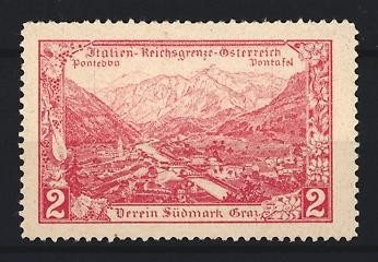 Reklamemarke verein südmark - reklamemarke,