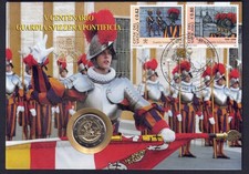 Vatikan 2 Euro Numisbrief 2006