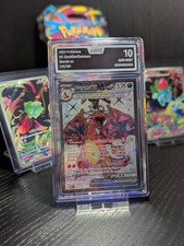 Pokemon Glurak Charizard EX Obsidian Flames AOG NO PSA