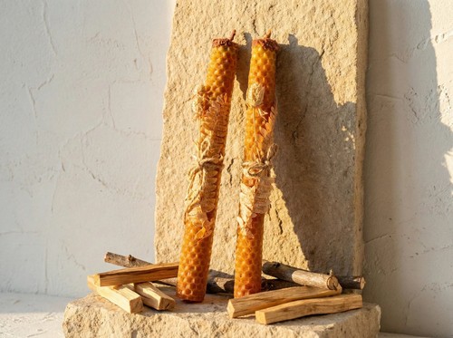 Palo santo naturkerze - santo,