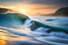 Wunderschöne Meereslandschaft