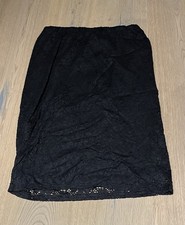 Rock Spitze Ungetragen Schwarz