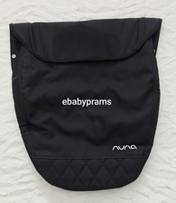 Black caviar Nuna Mixx Next Kinderwagen Buggy Buggy Fußsack Kuschel Zehen Schürze