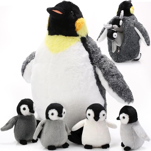 Pinguin plüsch spielzeug set - pinguin,