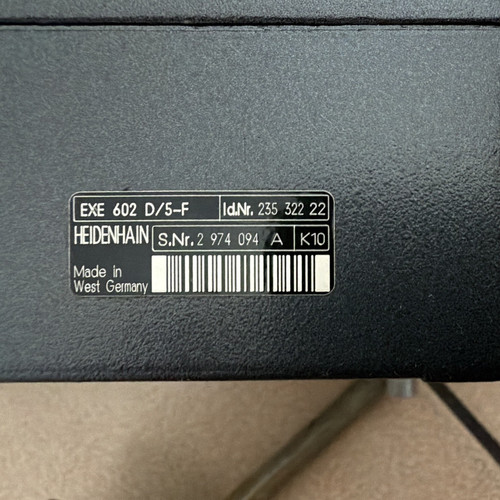 Heidenhain messgerät exe 602 - heidenhain,