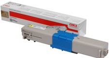 Oki 44973533 Original Toner Gelb ca. 1500 Seiten für C 301/C 321/MC 332/MC 342