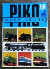 Katalog PIKO Modellbahn H0 Demusa DDR deutsch und russisch um 1980