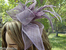 Kopfschmuck Fliederfarbig