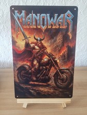 Manowar blechschild 30 - 30, x