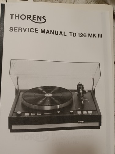 Thorens elpa 126mkiii - elpa, td-126mkiii