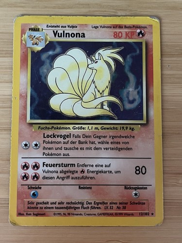 Pokémon tcg vulnona - pokémon, 12/102