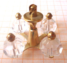 Altes gebrauchtes Pendel für Jahresuhr Drehpendeluhr Höhe 4,5 cm 60,2 Gramm