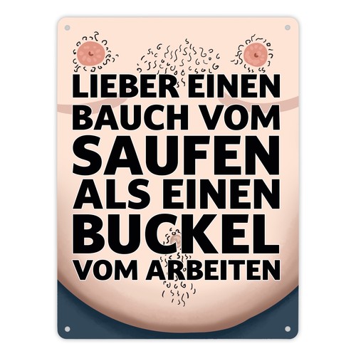 Lieber einen bauch vom - lieber,
