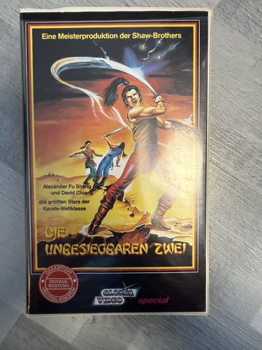 Die unbesiegbaren zwei vhs - unbesiegbaren,