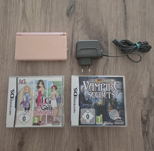 Nintendo lite rosa pink - ds,