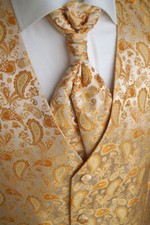 Hochzeitsweste mit Plastron