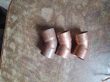 1 St.Lötfitting  Bogen I-I 45°  28mm