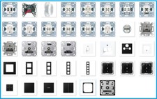 Jung A Serie Graphitschwarz