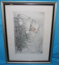 Lilie ,Original signierte