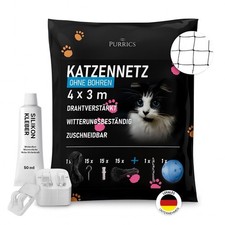 Katzennetz für Balkon OHNE