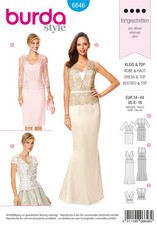 Schnittmuster Kleid Burda 6646
