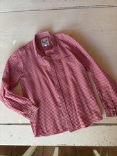 Jungen Trachtenhemd Rot-Weiß