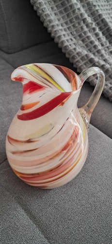 Glaskrug vase kein - glaskrug, 60er