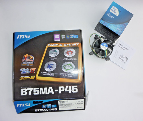 Mainboard msi b75ma - mainboard, +