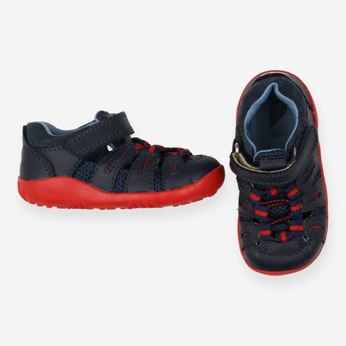 Bobux baby navy leder - baby, sandalen