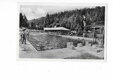 S619 AK Freudenstadt Schwimmbad gelaufen 1935