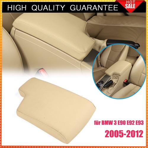 Beige leder mittelkonsole - beige,