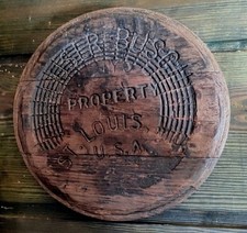 Antiker Fassboden/Deckel