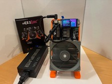 NERDQAXE++ ALL Black 4.8TH/s 80W Bitcoin Miner Bitaxe Nerdminer BTC