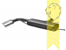 Ulter Sportauspuff für Audi TT 8J 1.8TFSi 2.0TFSi 2x120x80mm