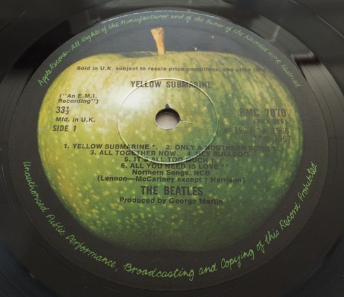 The beatles yellow - yellow, submarine